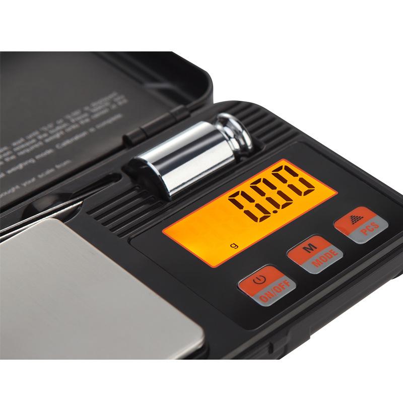 High Precision Electronic Scale Mini Jewelry Scale 200g/50g 0.001g Carat Scale Balance Weighing Tray Milligram Scale