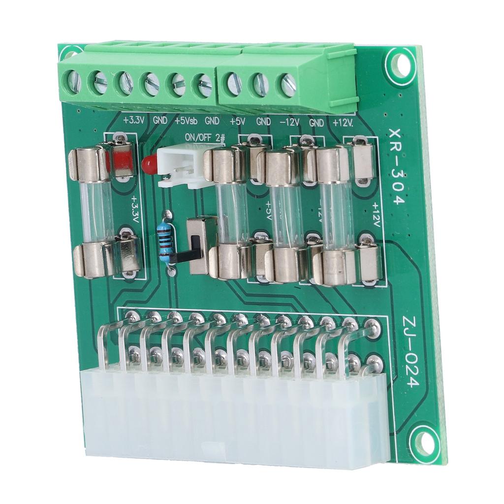 ATX Power Board Computer Chassis Transfer   Wiring Module with 20Pin 24Pin Input Interface
