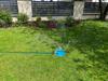 3-arm rotating sprinkler with base