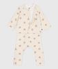 Petit Bateau Baby Set 18 81cm 3-Piece A0EKT, Off-White/Multicolor, Months,