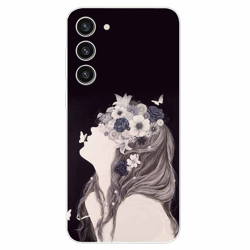 For Samsung A25 Case TPU Painted Space Tiger Silicone for Samsung Galaxy A15 4G Soft Cover for GalaxyA15 5G Shockproof Cases