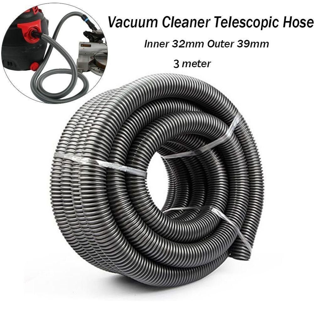 

Long Reach Black Vacuum Cleaner Hose Telescopic Design with 32mm Diameter