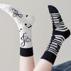 Casual Crew Socks Funny Novelties Ankle Socks Cotton Boot Socks Middle Tube Socks Dress Socks for Women and Girls Gifts