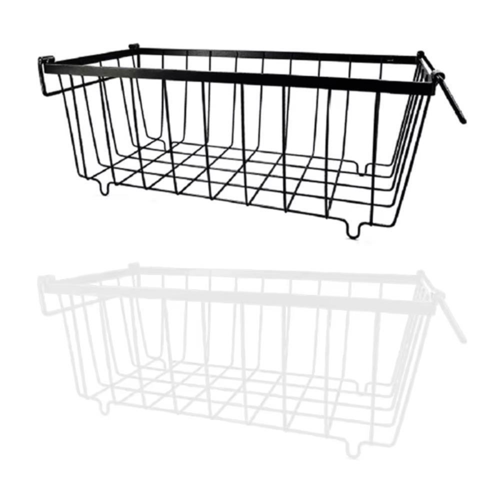 

3pcs/set Foldable Handle Fridge Storage Basket Kitchen Racks Organizer Frozen Food Storage білий