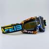 Motorcycle Glasses Unisex Riding Windproof Goggles Helmet Sports Outdoor Skiing Goggles Lenses N634