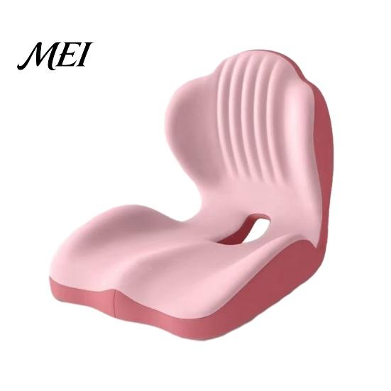 Almofada de Assento Confortável Almofada Ergonômica com Suporte Lombar, Cadeira de Escritório Respirável para Costas e Glúteos, Espuma de Memória de Alta Densidade Carro Casa