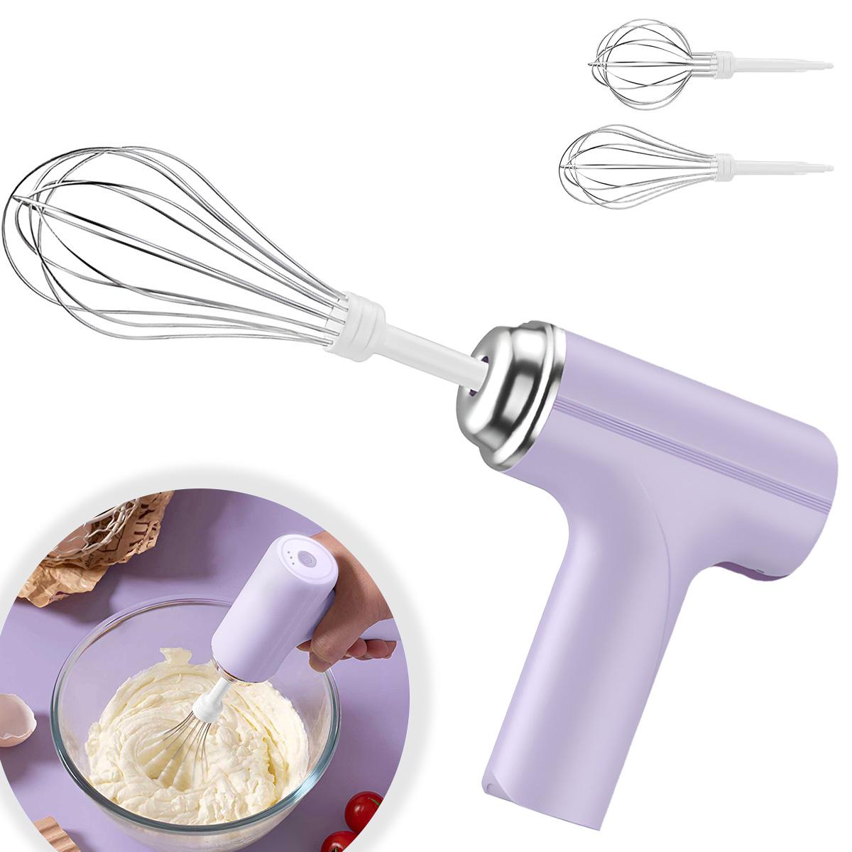 Домашний Новый Ручной Мини Взбиватель Яиц Беспроводная Зарядка Взбиватель Яиц Выпечка Легкие Сливки Электрический Венчик Блендер