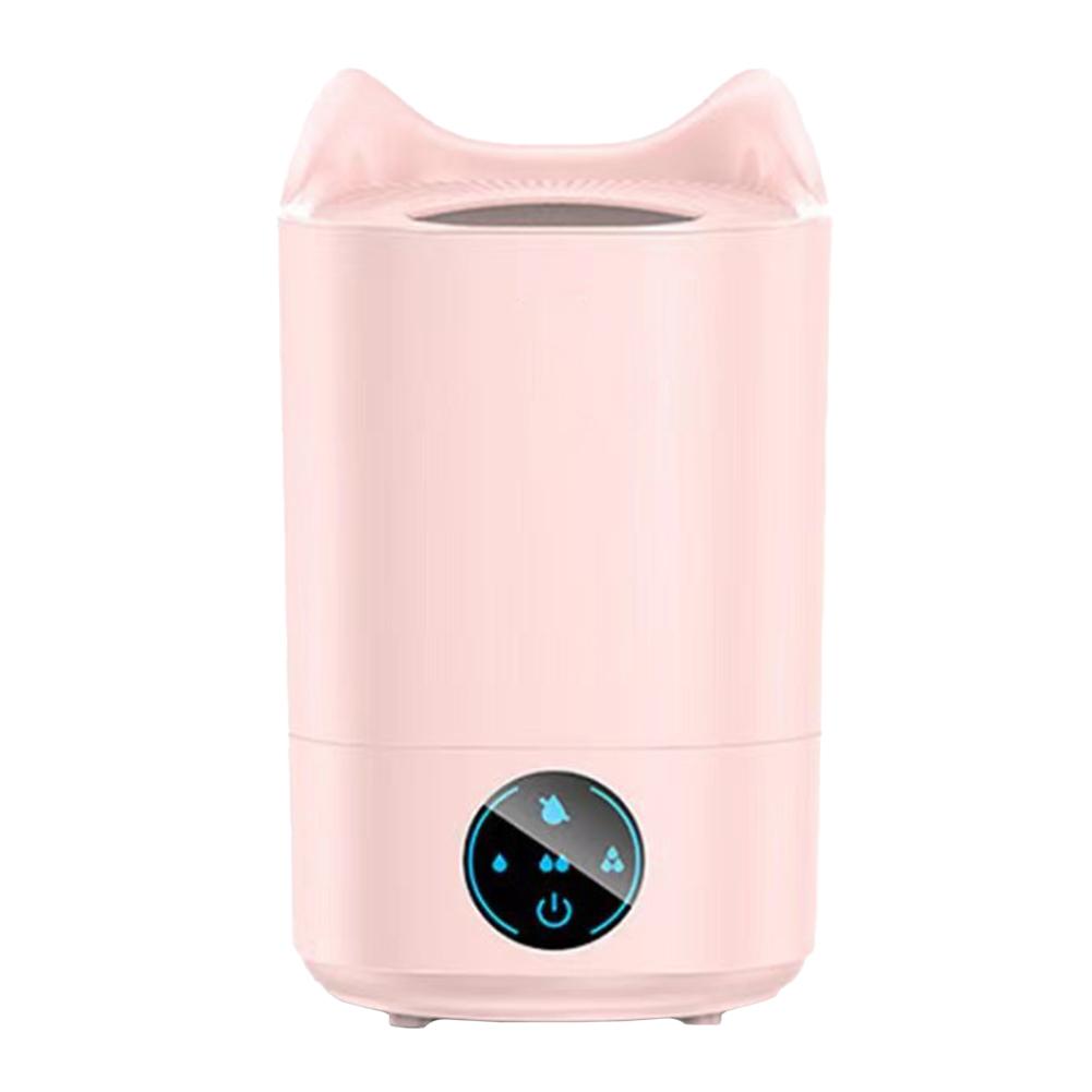 Compact Design Travel Humidifier Led Humidifier Large Capacity Humidifier Portable Humidifier Easy To Carry High Mist Output pink 2L