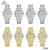 ORSGA Men's Luxury Quartz Watch with Star Design and Colored Diamond Accents