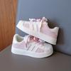Girls shell head white shoes children's new autumn new products soft sole non-slip low-top board shoes casual classmates