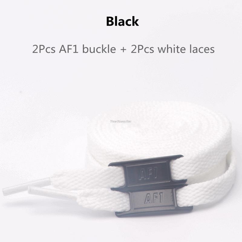 Original AF1 Shoelaces Combination White Flats Laces and Shoe Decoration Suit Sneaker Shoelace Air Force One Shoes Accessories