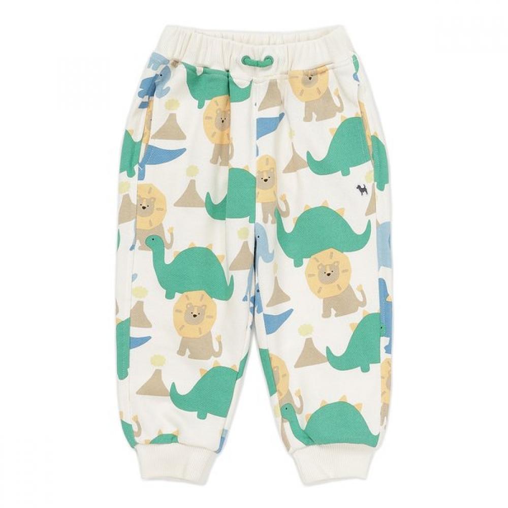 Bluedog Baby All Over Jungle Sweat Pants 45c14 415 01 creamy/6 years old (120)