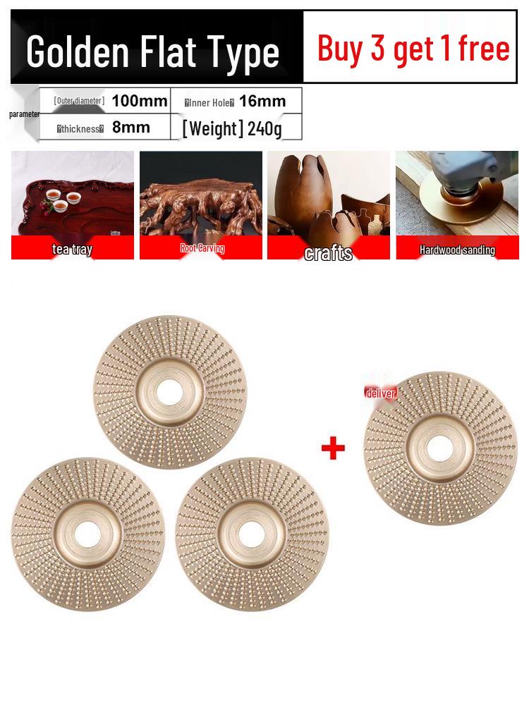Woodworking Angle Grinder Disc: Polishing & Sanding Tool