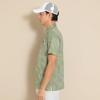 Callaway Short Sleeve Polo Shirt UV Golf C24134117 Men's (Floral Print, Moisture-Wicking, Quick-Drying, Protection) / / 1181_Khaki