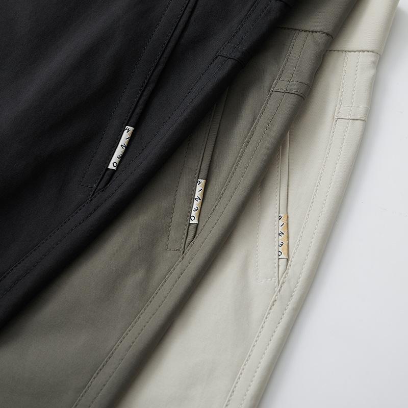 2024 Spring And Autumn New Business Casual Pants Men'S Straight Tube Loose Men'S Pants Western Pants Work Long Pants