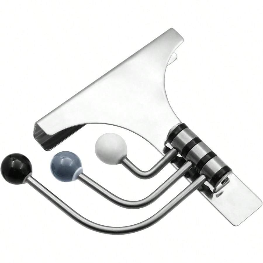 

Over The Door Hooks-Clothes Hat Hooks-Bathroom Over The Door Towel Racks-Suitable for hanging clothes, bags, towels, hats in living room, bathroom