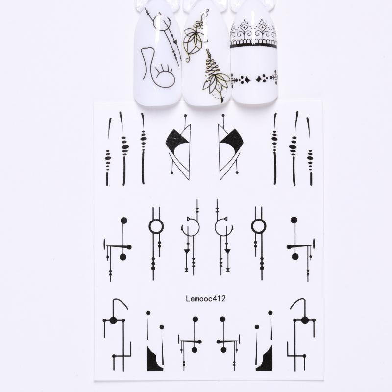 Buy BORN PRETTY Nail Stickers Christmas Water Decal Christmas Tree