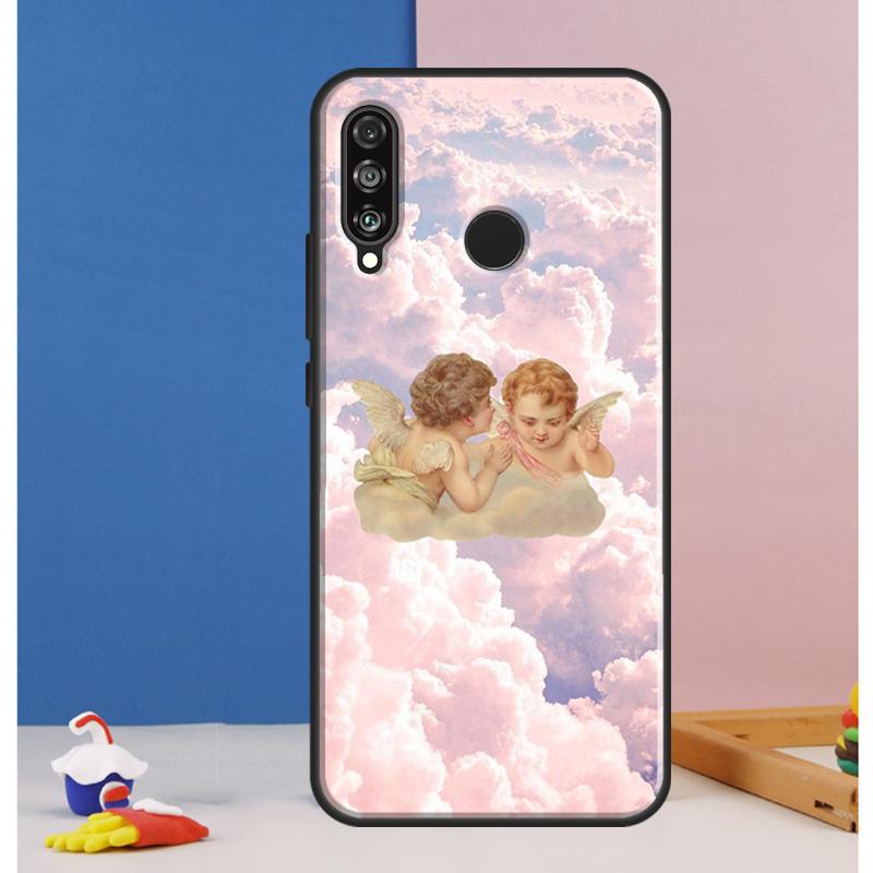 Renaissance Angel Aesthetic Case For Huawei Nova 10 9 SE 8i 11i 12i 12s Y60 Y61 Y70 Y90 Y72 Y73 Y91 P60 Pro P30 P40 Lite