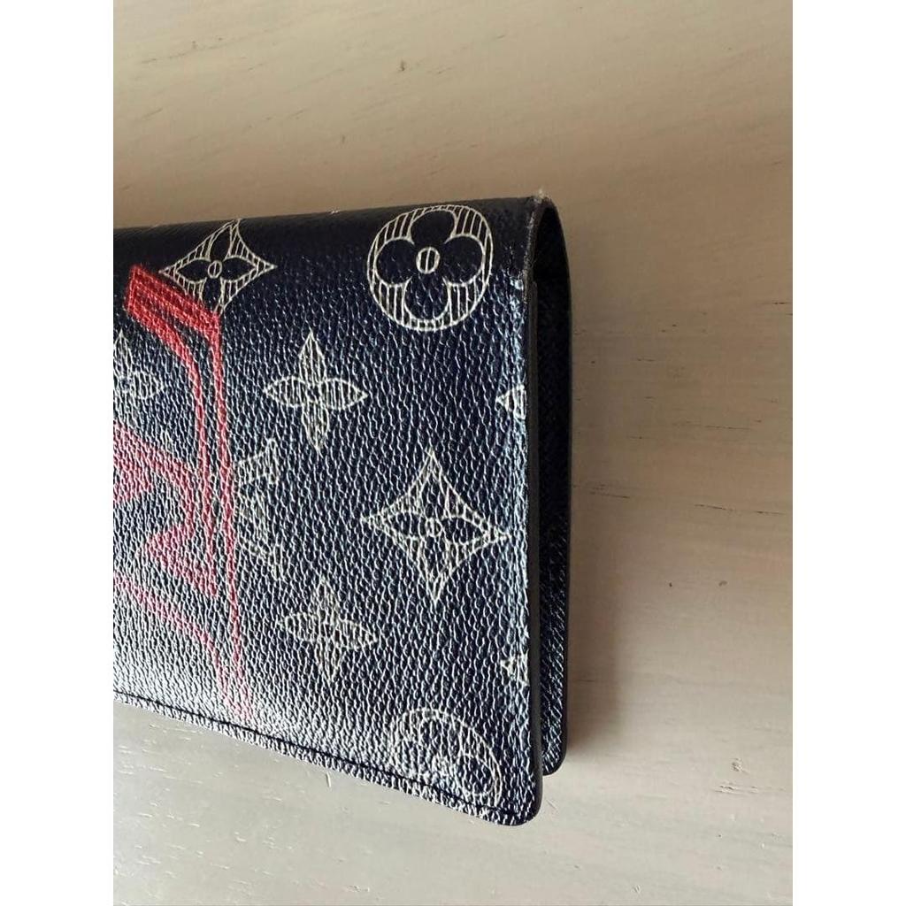 Used 【Super Rare】Louis Vuitton Upside Down Long Wallet M62893