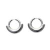 Ins Light Luxury Circle Earrings High-end Exaggerated Hoop Earrings Prevent Allergy Copper Ear Buckle Unisex