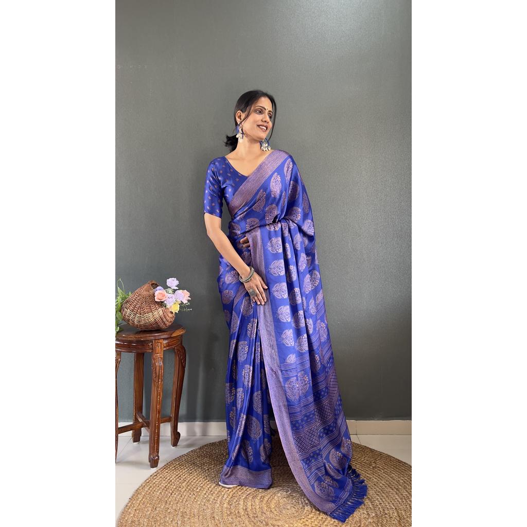 Very Easy Wearable Saree In Just 60 Seconds