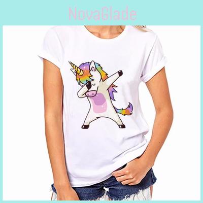 Dab Camiseta Divertida Baile Unicornio Perro Gato Oso Dabbing Tshirt Tee