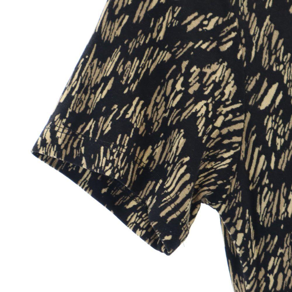 Unused TRAMONTANA Overall Handle Short Sleeve Long Dress L Black Stretch Women Used