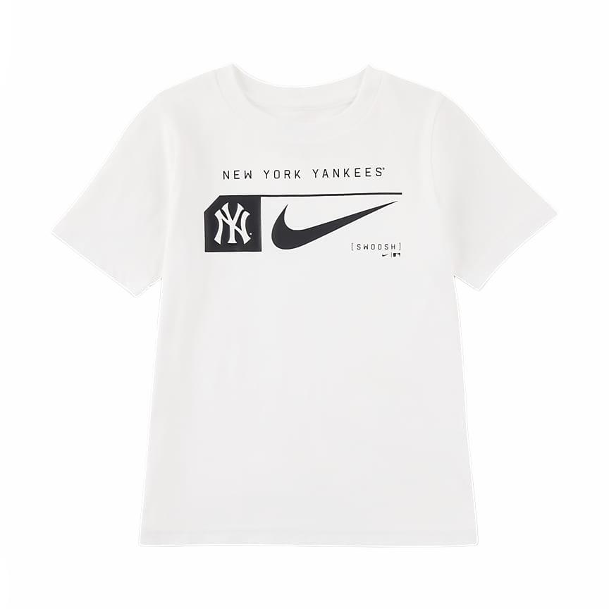 Nike X MLB T Shirt White Children Aged 3 7 Years Old HM3561-100 4