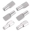 20/80pcs Shelf Support Pegs Cabinet Closet Laminate Pins Glass Nickel Plated Pin Fixing Bracket Shelf Bracket Furniture Hardware