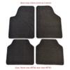 Car Foot Mat Neutral Suede Car Anti-Dirty Pad Easy to Clean Waterproof Non Slip TPE Fully Surrounded Upper Layer Carpet Mat