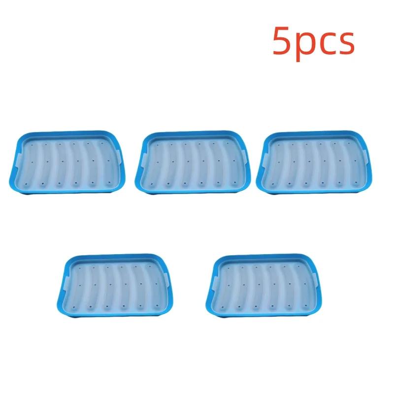 Silicone Sausage Mould  Home Ham Hot Dog Making Tray Household Cake Baking Molds with Lid Kit Tools