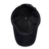 Warm Hat Men's Autumn and Winter Letters Baseball Cap Plus Velvet Thickened Outdoor Elderly Baseball Cap