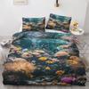 Clownfish Duvet Cover Sets For Kids Queen Size Lightweight Down Quilt Covers Bedroom Decor 2 Pillowcases 1 Duvet Cover No Quilt