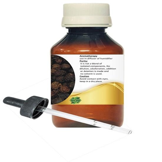 Levenmooi Black pepper (Piper nigrum) Pure & Natural Therapeutic Grade Essential Oil Plastic with Dropper