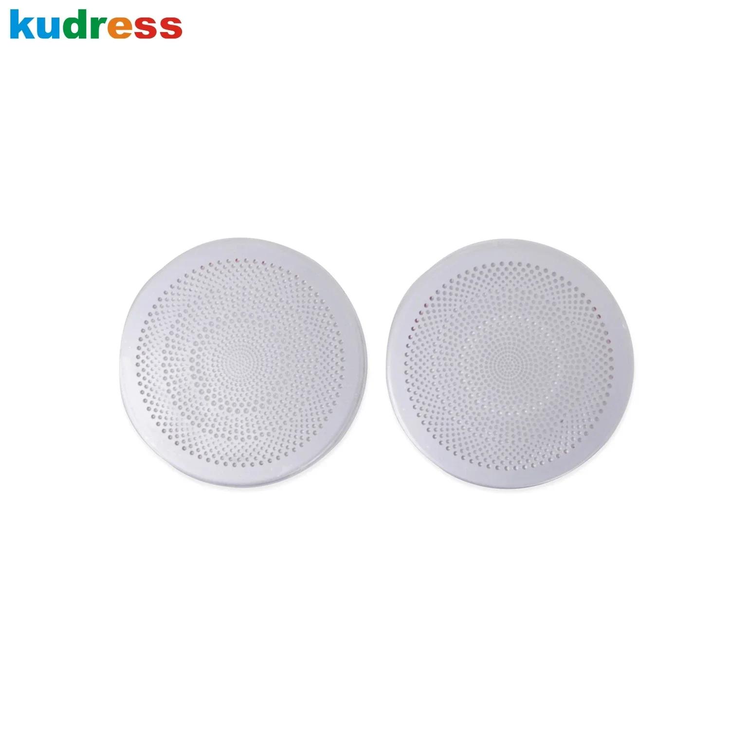 

For Ford Kuga Escape - 2024 Steel Car Dashboard Audio Speaker Cover Trim Loudspeaker Frame Inteiror Accessories Stainless Steel