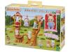 Sylvanian Families Family Trip Play Set Ropeway ST Mark Ages Sylvanian Epoch [Cute Set] (CO-64, Certified, 3+, Toy, Dollhouse, Families, Co., Ltd.)
