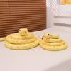Large Simulation Golden Python Doll Plush Toy Zodiac Snake Big Python Doll Tricky Spoof Doll