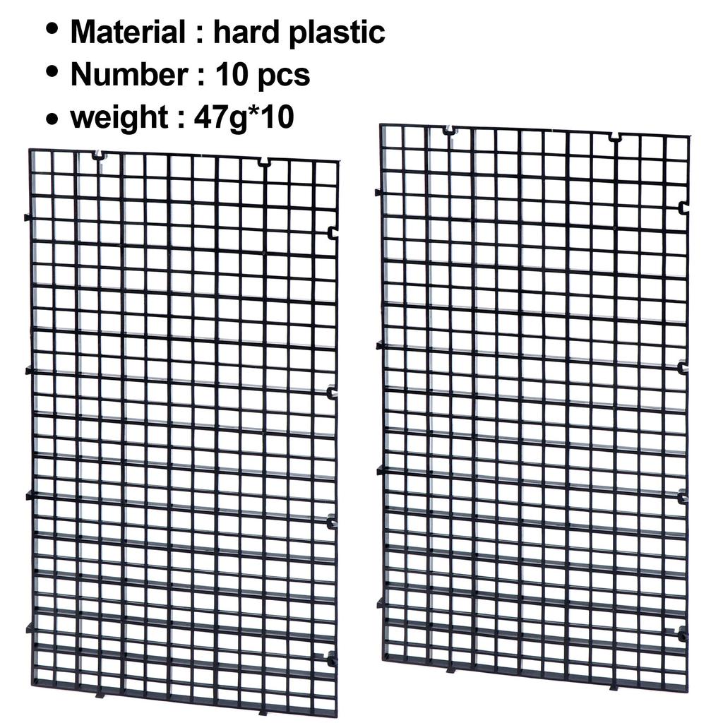 Grid Divider Tray Egg Crate Aquarium Fish Tank Filter Bottom Isolation Board