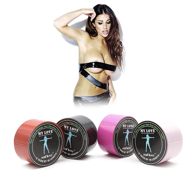 Multi-color Erotic Restraint Tape - Gentle on Skin
