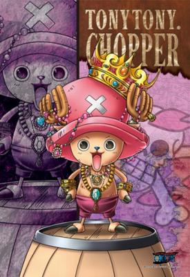 Ensky Legpuzzel One Straw Hat Tony Tony Chopper 300 Stukjes, Stuk, Piraten, (26x38cm), 300-328