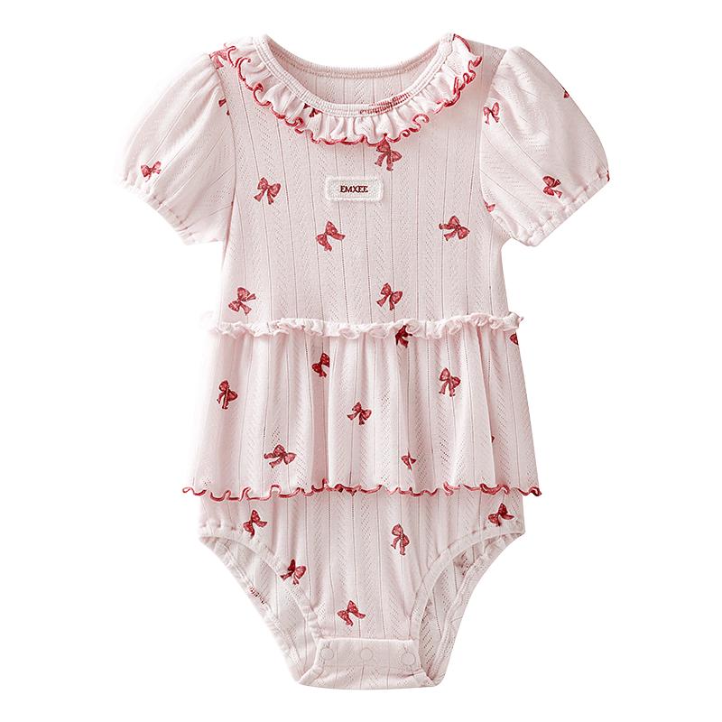 

EMXEE Baby Summer Silky Soft Cotton Blend Bodysuit 80