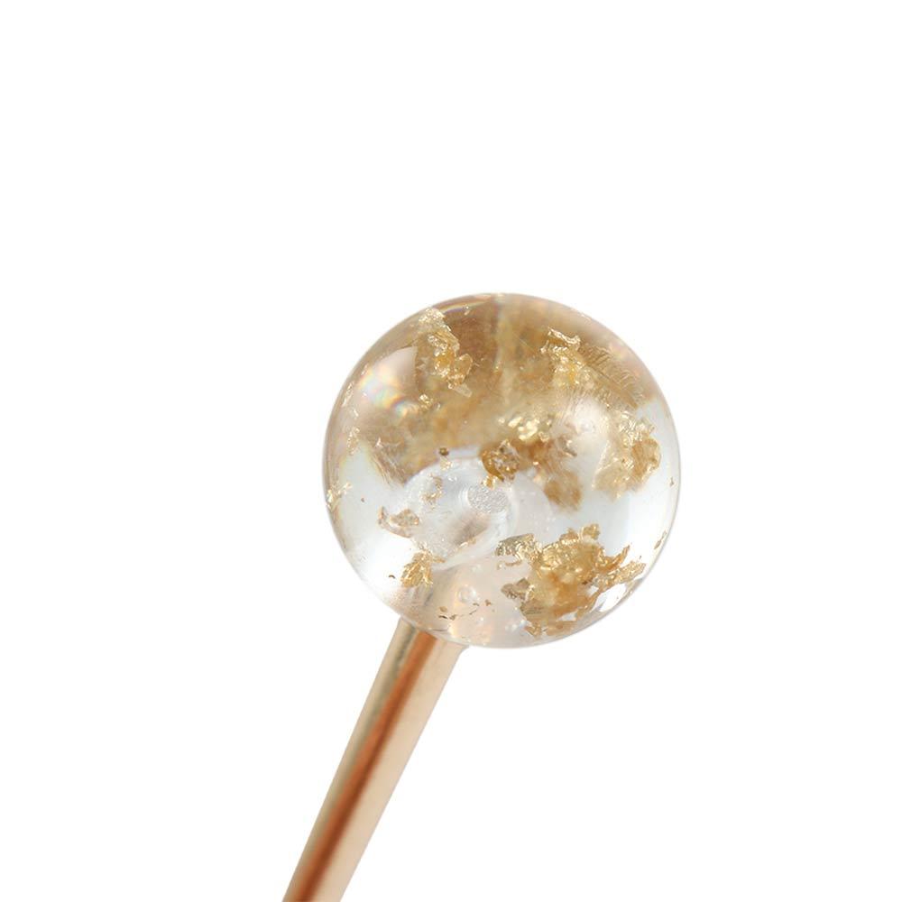 Vintage 1PC Japan Gold Foil Metal Women Hairpin Hair Stick Hair Clasp Hair Accessories