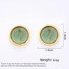 Women's Light Luxury Design Elegant Oval Geometric Earrings Fashionable And Versatile Niche Design Earrings Daily Accessories
