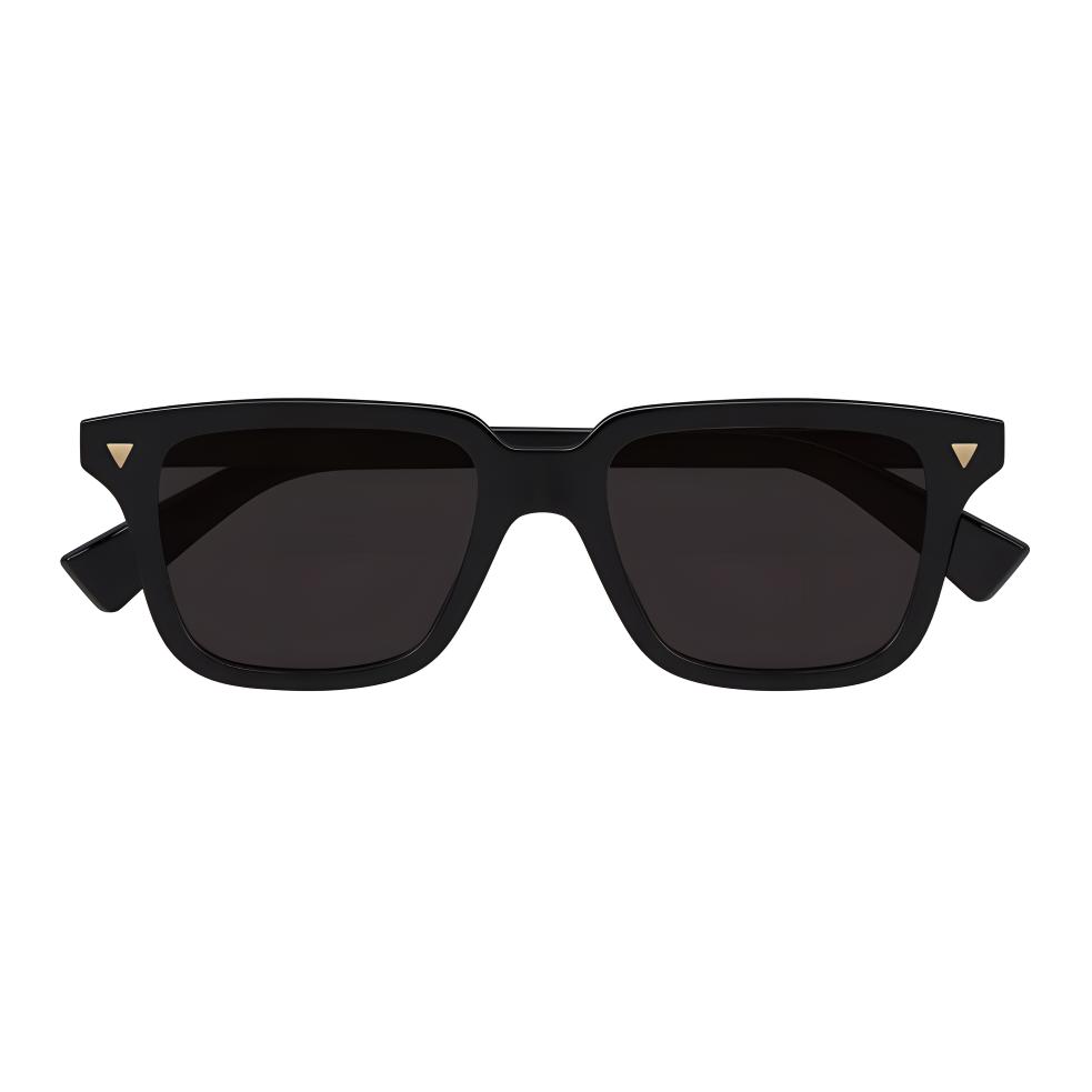 Bottega Veneta Full Frame Design Acetate Recycled Acetate Rectangular Sunglasses Unisex sunglasses Black BV1363S001