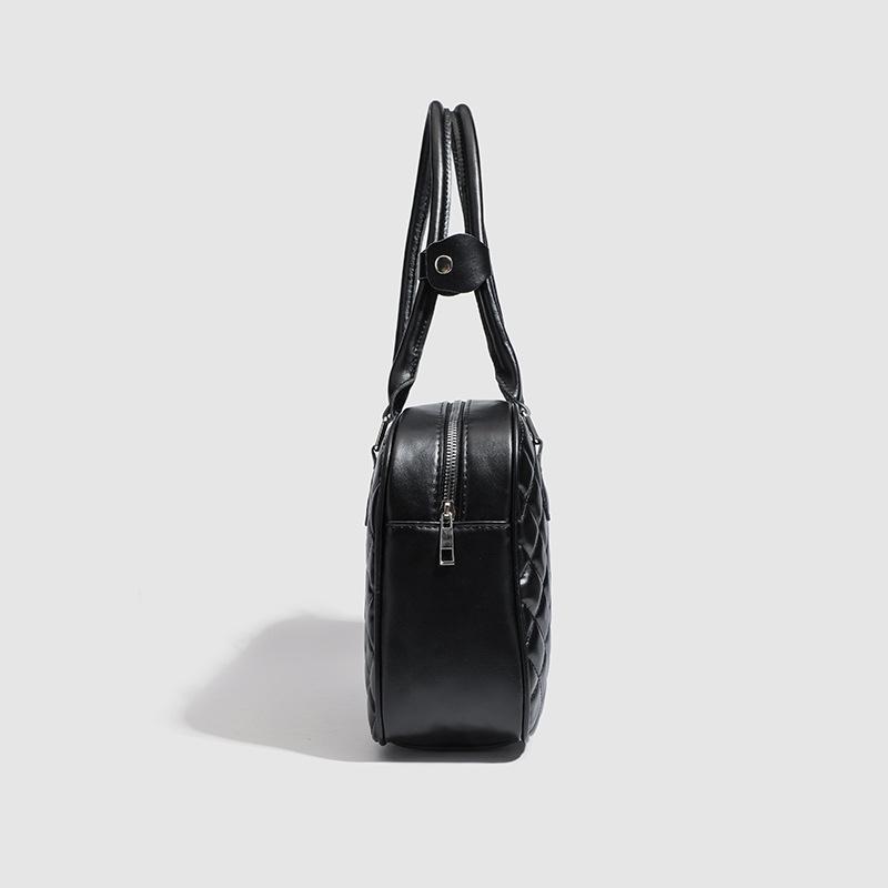 Premium Sense Rhombus Shoulder Bag Women's Daily Commute Sundries Small Bag 2025 New Large-capacity Versatile Tote Bag