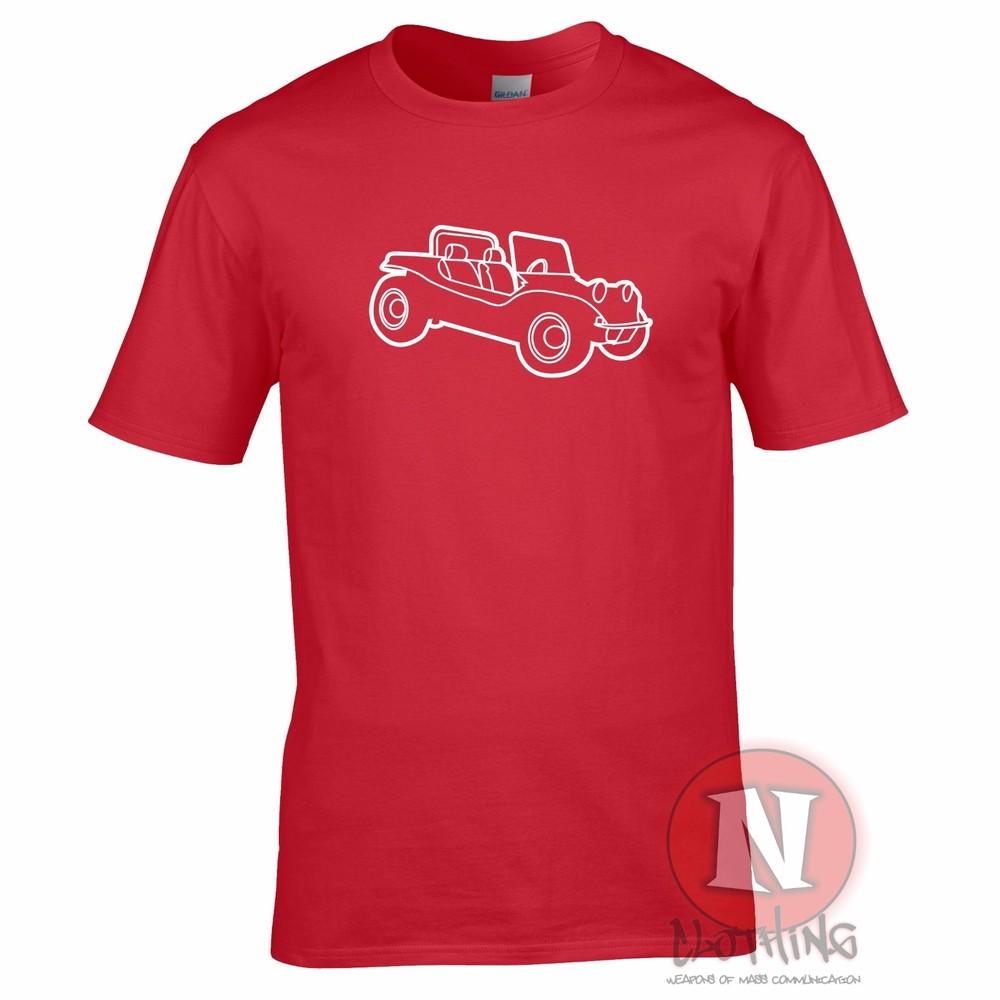 Tričko Beach Buggy Retro Cool Vdub Brouk Dune Auto Vtipné Tričko