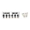 42mm 6-String Locking Nut with Screws For Tremolo Bridge Electric Guitar Parts