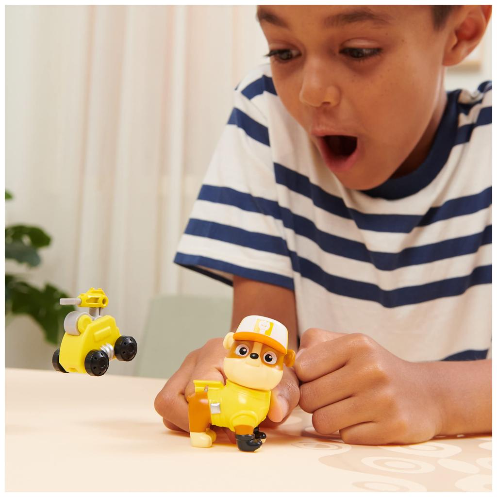 Paw Patrol Rubble Hero Pup Action Figure