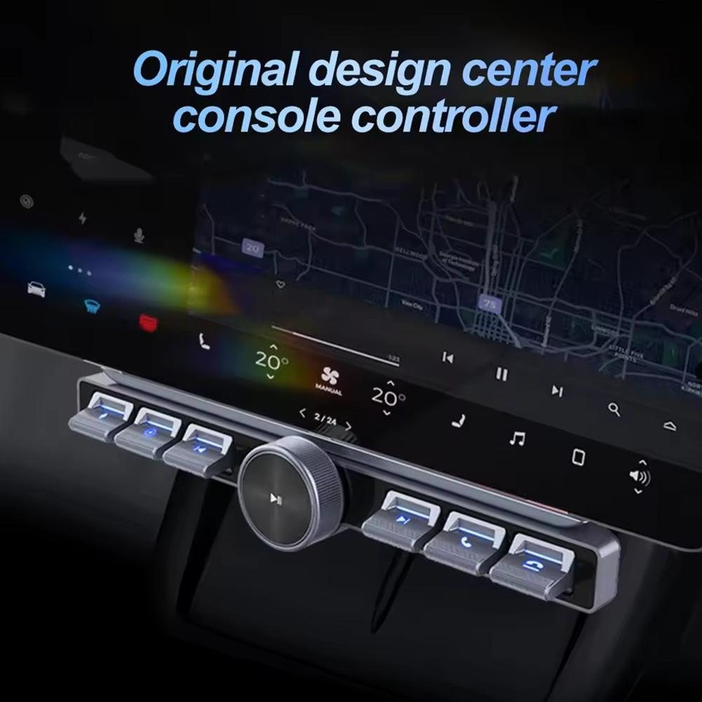 Steering Wheel Control Buttons Car Wireless Remote Distance Smart Control Navigation Control Long Buttons Android N7E2