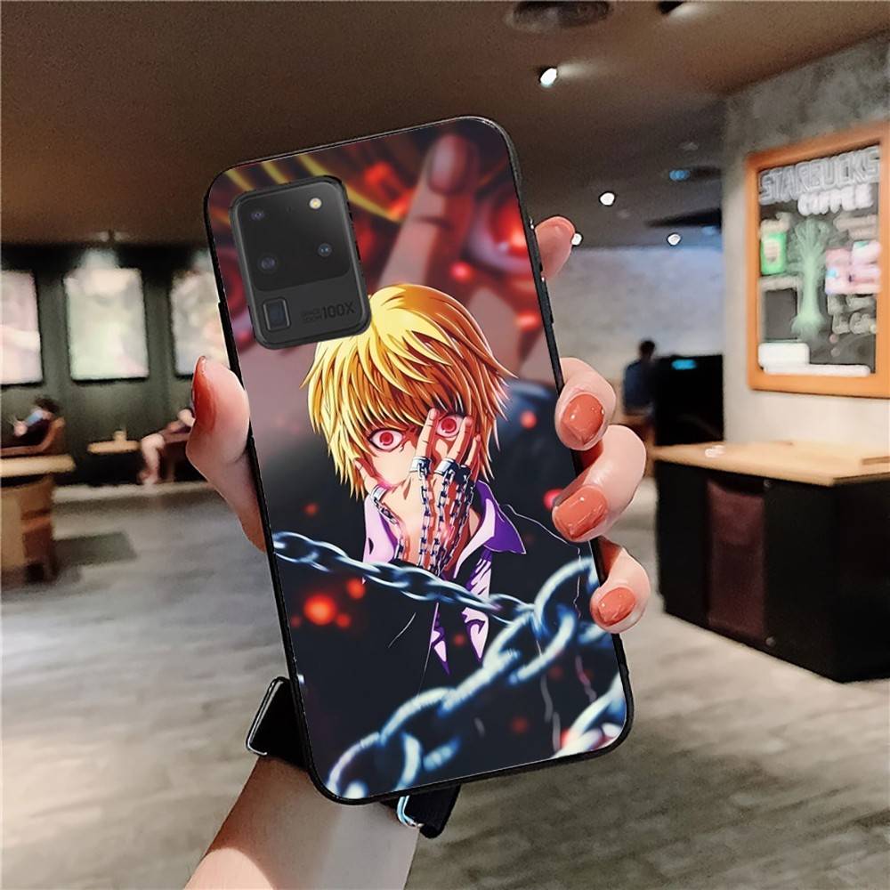 Huner X-Hunters Kurapika Phone Case For Samsung S 24 Fe 25 Ultra Plus 20 Lite 21 30 22 23 24 22 Ultra 5G Fundas